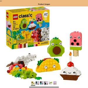 LEGO Classic Creative Building Set - Red, Green, Yellow